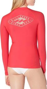 img 1 attached to 👚 Enhance Your Performance with Billabong Women's Performance Sleeve Horizon Clothing