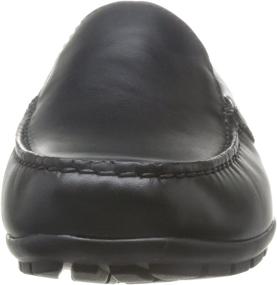 img 3 attached to Geox Mens Monet Boat Black Men's Shoes in Loafers & Slip-Ons