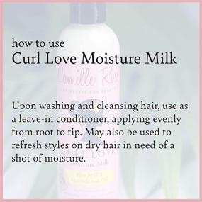 img 1 attached to 💦 Camille Rose Curl Love Moisture Milk 8 fl oz: The Ultimate Hair Hydration Solution