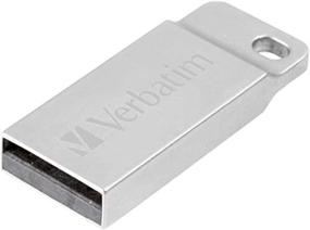 img 4 attached to 💿 Verbatim 16GB Металлическая исполнительная флешка USB - Серебро: Превосходное сочетание стиля и хранения (98748)