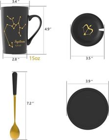 img 2 attached to 🌠 Fullcci Original Sagittarius Constellation Tumblers