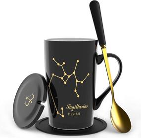 img 4 attached to 🌠 Fullcci Original Sagittarius Constellation Tumblers