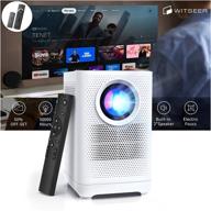 witseer l1b portable movie projector - full hd 1080p video projector for indoor and outdoor use - hdmi, usb, tv stick, pc, laptop, ps4 games compatible - mini home theater logo