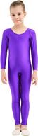 👯 girls kids long sleeve spandex dance unitard by speerise логотип