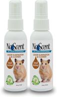 probiotic small animal waste odor eliminator & cleaner - all natural formula for hutches, tanks, enclosures, bedding, toys, and surfaces - safe and effective scent remover logo