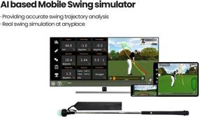 img 1 attached to SMARTGOLF Swing Trainer Simulator Smart
