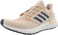 adidas womens ultraboost linen white logo