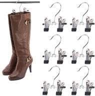 suntrade double adjustable clips boots hangers: maximize closet space with space saving boot organizer - set of 6 логотип