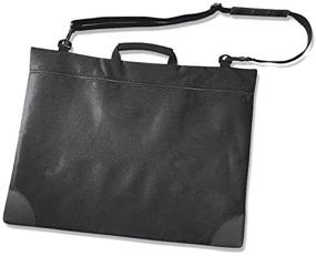 img 1 attached to 👜 Альвин SP1722 Черный портфель-чемодан со сторонними мягкими стенками: водонепроницаемая сумка, 17"x22" - идеально подходит для профессионалов и художников