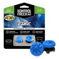 🕹️ improve gaming performance with kontrolfreek fps freek edge xbox thumbsticks - high-rise and low-rise convex, blue logo