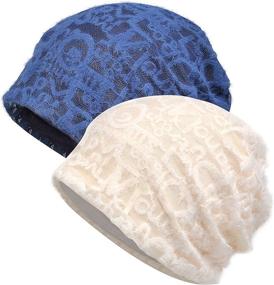 img 4 attached to Jemis Skullies Beanies Bonnet Autumn Outdoor Recreation and Hiking & Outdoor Recreation Clothing