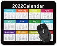 🖱️ геймерская коврик-календарь 2022 для мыши - mousepad с резиновым антипроползающим основанием. логотип