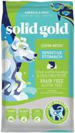 solid gold - leaping waters: cold water salmon & vegetable recipe - grain free & gluten free for sensitive stomachs - holistic adult dry dog food logo