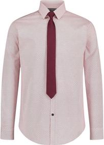 img 4 attached to 👔 Premium Van Heusen Sleeve Dress Poplin: Boys' Clothing Collection with Tops, Tees & Shirts