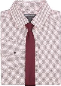 img 2 attached to 👔 Premium Van Heusen Sleeve Dress Poplin: Boys' Clothing Collection with Tops, Tees & Shirts