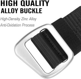 img 2 attached to 🔒 Tactical Military Non Slip Men's Belt Accessories by ANDY GRADE: Enhance Your Style and Security