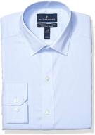 coolmax caviar stretch shirts for men: buttoned tailored clothing logo