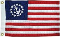 🚢 high-quality taylor made products 8124: us yacht ensign sewn boat flag, 16 inch x 24 inch логотип