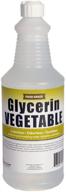🥦 1 quart (32oz) vegetable glycerin - all-natural, kosher, usp grade - food grade liquid glycerin logo
