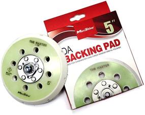 img 1 attached to Maxshine Dia 125mm/5 inch DA Backing Pad for Dual Action Polishers - Perfect for All Brands