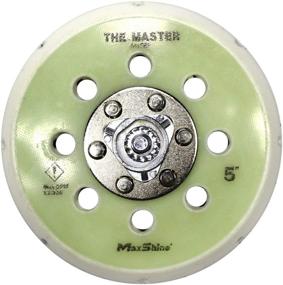 img 3 attached to Maxshine Dia 125mm/5 inch DA Backing Pad for Dual Action Polishers - Perfect for All Brands