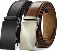 ratchet click packs sliding buckle men's accessories in belts logo