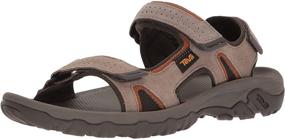 img 4 attached to 👞 Teva Men's Katavi Sandal in Walnut - Optimal Shoes for Men