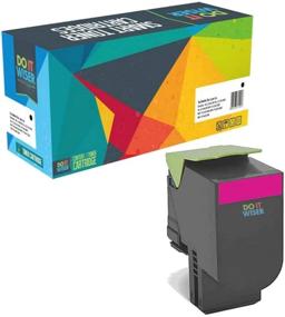 img 4 attached to 🖨️ Do it Wiser Magenta Toner Cartridge Replacement - Compatible with Lexmark CX310n, CX310dn, CX410de, CX410dte, CX410e, CX510de, CX510dthe, CX510dhe - 80C1SM0