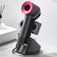 🔌 premium hair dryer stand organizer for dyson supersonic - storage and support for diffuser, nozzle, and care tools логотип