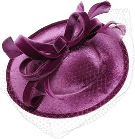 img 2 attached to BABEYOND Повязка на голову Fascinator Kentucky Pillbox