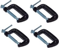 🔨 woodworking c clamp set - 4 pack, 2-inch size логотип