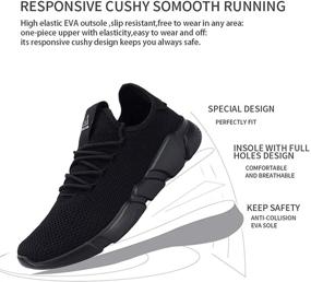 img 1 attached to 👟 VAMJAM Lightweight Breathable Women's Athletic Walking Sneakers