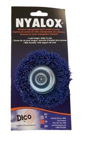 img 3 attached to Dico 541 786 21 Nyalox Brush 2 Inch: The Ultimate Tool for Superior Cleaning and Polishing