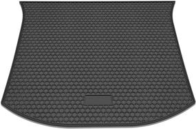 img 3 attached to 🚙 CUMART Waterproof Rear Cargo Trunk Liner Floor Mat Protector for Jeep Grand Cherokee 2011-2021