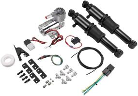 img 3 attached to 🏍️ Touring Electra Glide Street Road Glide Road King Rear Air Adjustable Ride Suspension Kit 1994-2020