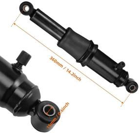 img 1 attached to 🏍️ Touring Electra Glide Street Road Glide Road King Rear Air Adjustable Ride Suspension Kit 1994-2020