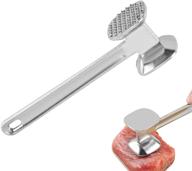 🔨 high-quality heavy duty meat tenderizer: dual-sided hammer mallet & chicken pounder – efficient meat mallet and hammer tool logo