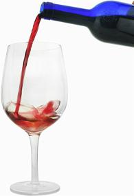 img 1 attached to 🍷 Kovot Extra-Large Giant Wine Glass: Holds 27 oz/800ml, Fits Whole Bottle of Wine (1)