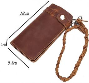 img 1 attached to 👜 CPJ Vintage Genuine Leather RFID Blocking