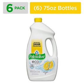 img 3 attached to 🍋 Palmolive eco+ Lemon Splash Automatic Dishwashing Gel, Dish Soap, 75 Fluid Ounce Bottle (Case of 6) (Model Number: 42706CT)