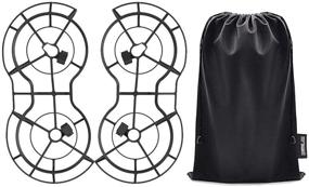 img 3 attached to 🚁 Enhanced 360° Propeller Guard & Portable Carrying Bag for DJI Mini 2 Drone Accessory