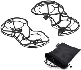 img 2 attached to 🚁 Enhanced 360° Propeller Guard & Portable Carrying Bag for DJI Mini 2 Drone Accessory