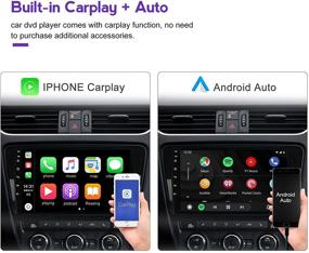 img 3 attached to 🚗 10" Android 11 Head Unit Car Stereo: Apple Carplay & Android Auto, 4G SIM Card Slot, WiFi, GPS, BT, Double Din Car Radio - Mirror Link (Android/iOS), Backup Camera, 3 USB