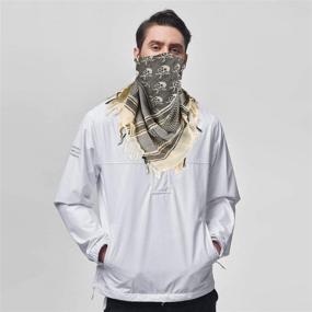 img 2 attached to Versatile GERINLY Skeleton Tactical Military Dustproof Men's Scarf Accessories – A Trendy Addition to Your Outdoor Gear!