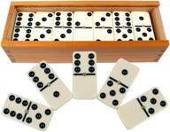 🎲 hey play dominoes double six carrying set logo