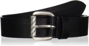 img 1 attached to Diesel Mens B Fulcopy Belt Black Men's Accessories in Belts