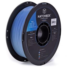 img 4 attached to HATCHBOX UV-Blue PLA 1KG 1.75mm Filament with Dimensional Changes