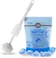 fuller brush toilet bowl cleaner pods plus swab – ultimate bathroom refresher & scratch-free toilet mop – cleans, descales, and deodorizes restroom bowls – odor & clean home & business solution (24 pods) logo