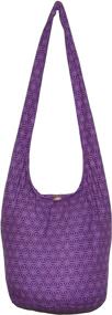 img 3 attached to Bohemian Hippie Shoulder Diamond Violet