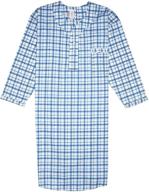 👕 cotton nightshirt sleeve for men – the perfect sleep & lounge attire for ultimate comfort logo